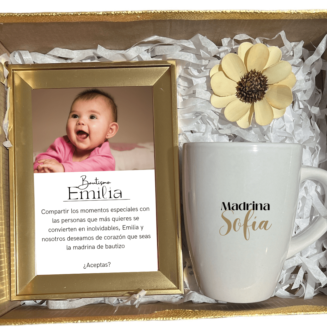 Regalo propuesta Madrina con foto personalizada – Envia tu regalo