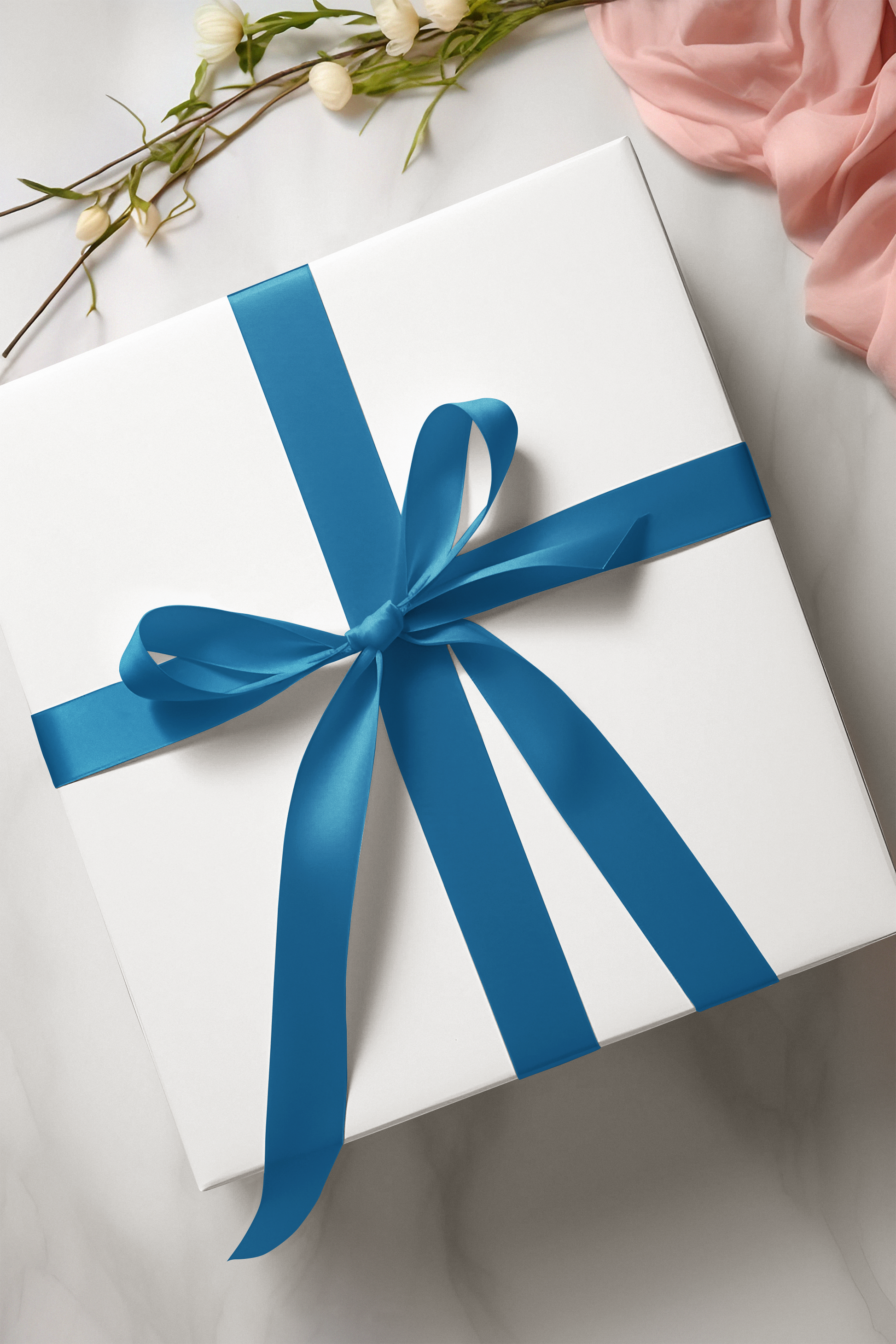 Caja de cartón con listón - Envia Tu Regalo