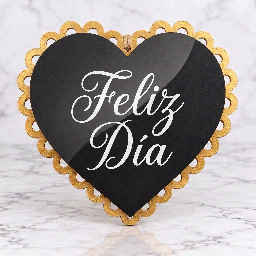 Letrero de Mdf con mensaje - Envia Tu Regalo