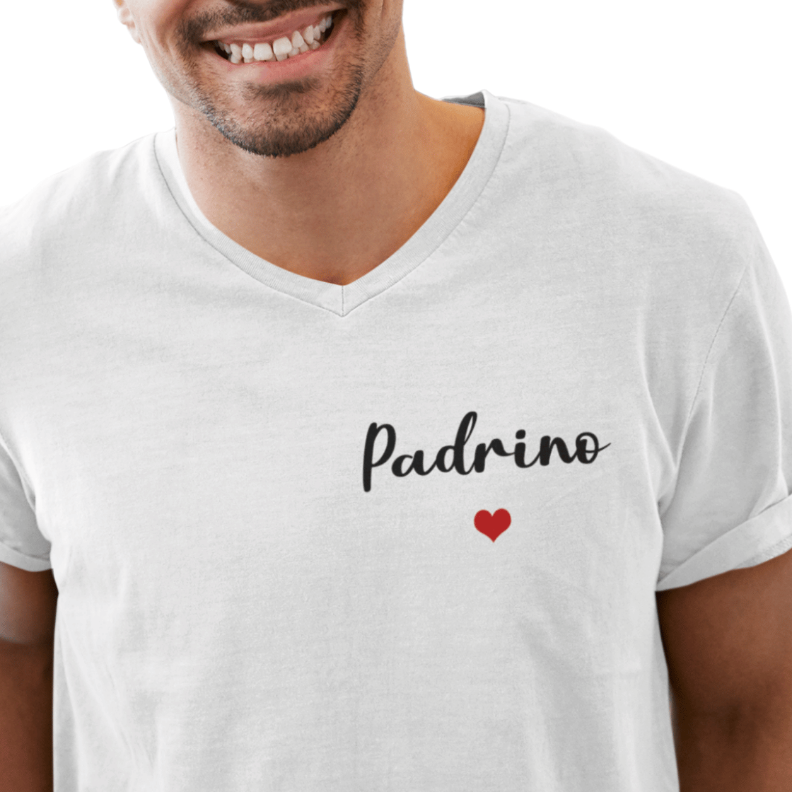 Camiseta blanca para Padrino