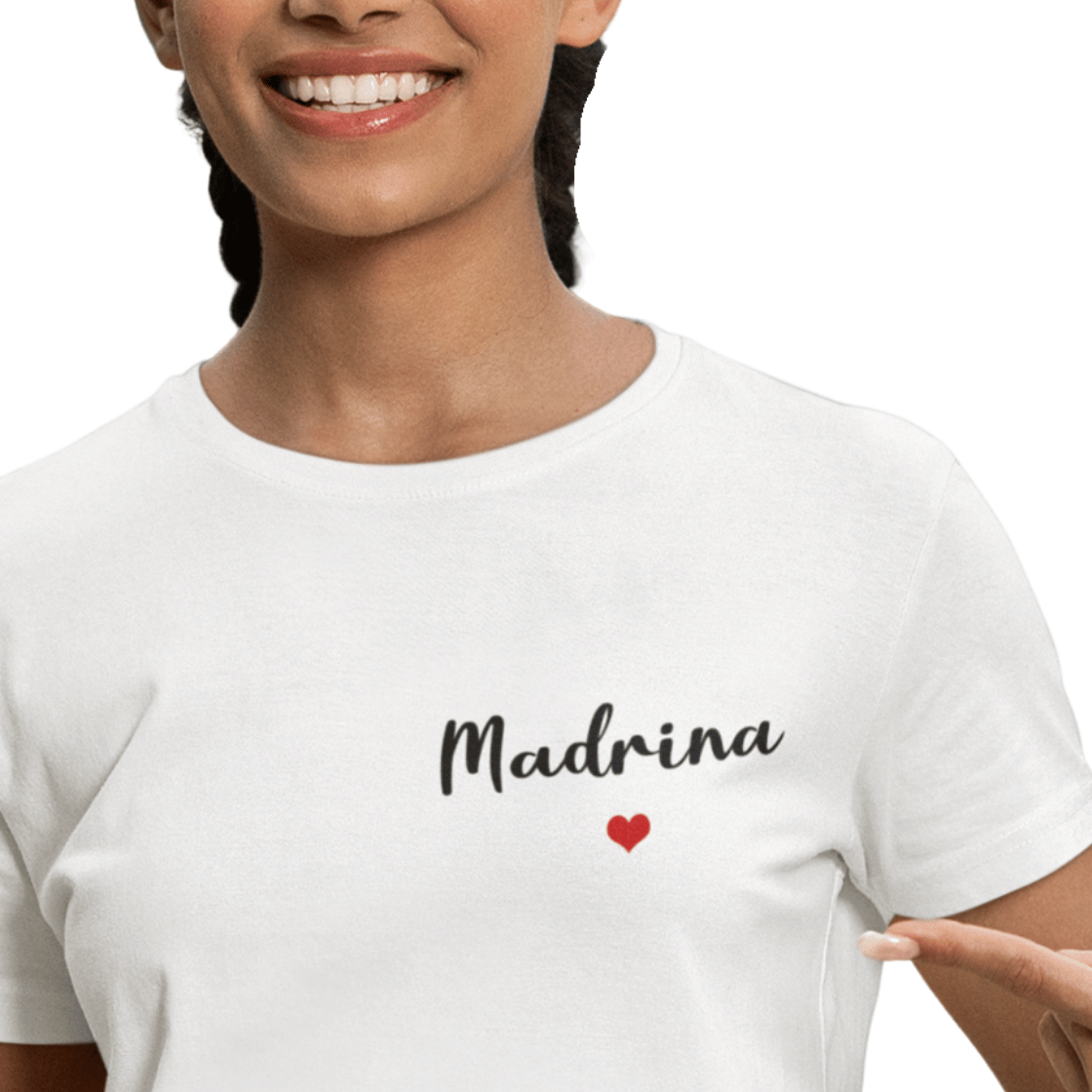 Camiseta para Madrina