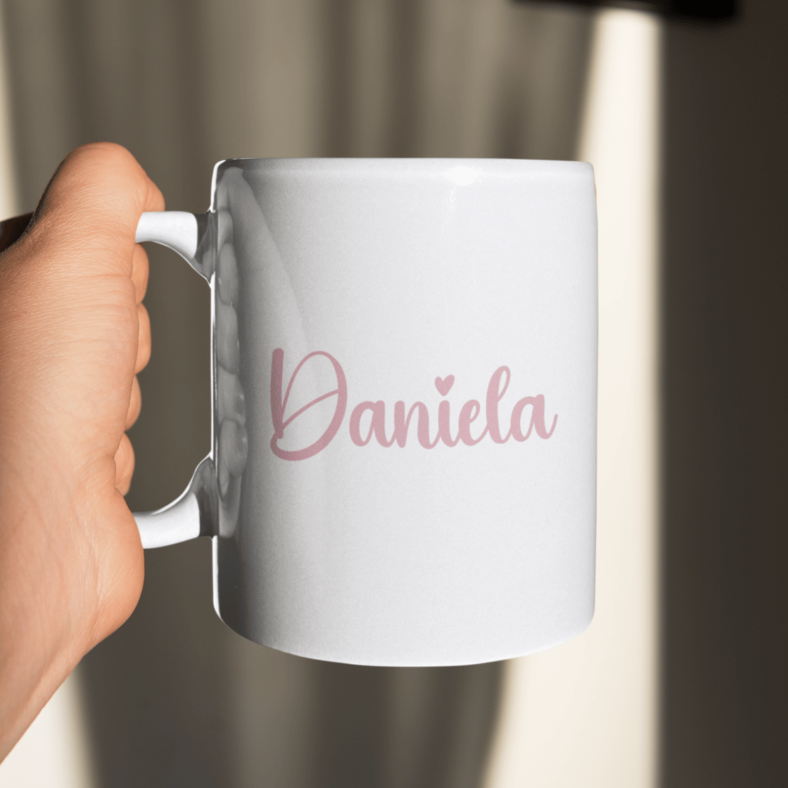 Taza blanca con nombre personalizado - Envia Tu Regalo