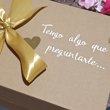 Regalo propuesta Madrina Flores