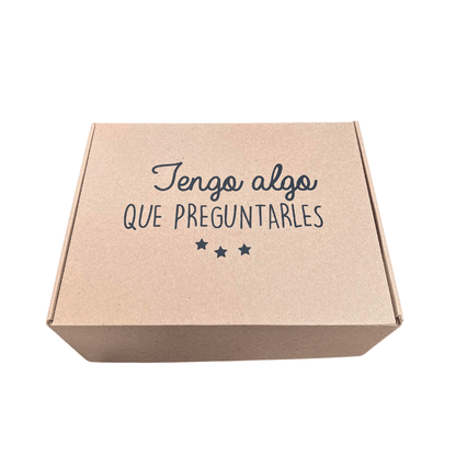 Caja regalo propuesta padrinos