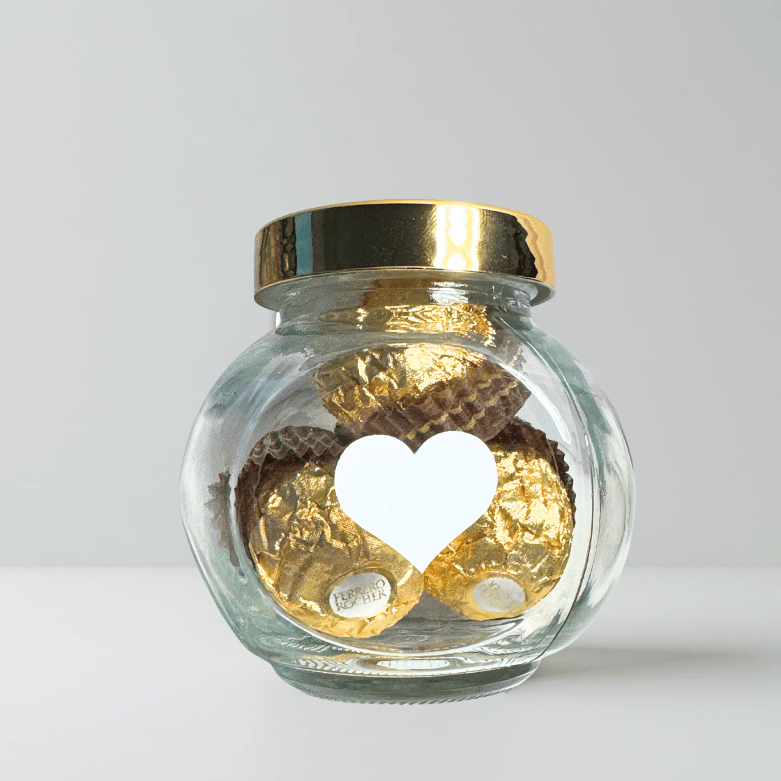 Frasco con chocolates ferrero - Envia Tu Regalo