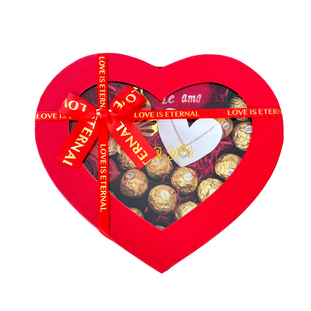 Regalo San Valentín Corazón Chocolates