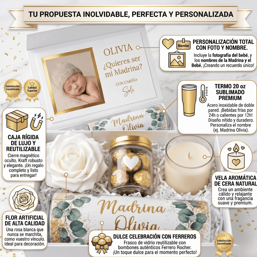 Regalo Para Madrina Termo