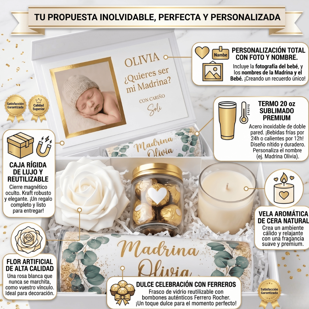 Regalo Para Madrina Termo