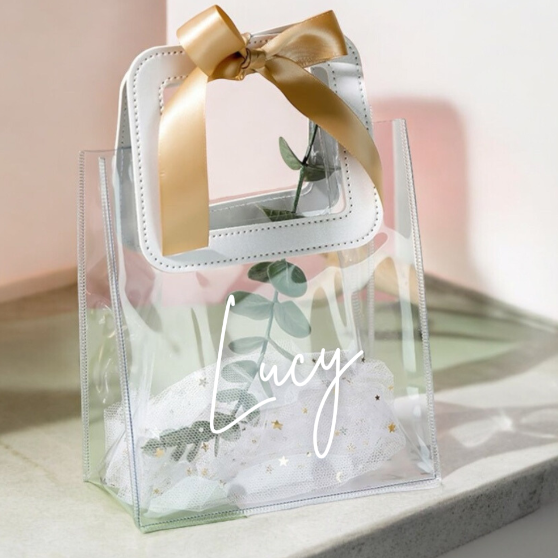 Bolsa chica con nombre personalizado