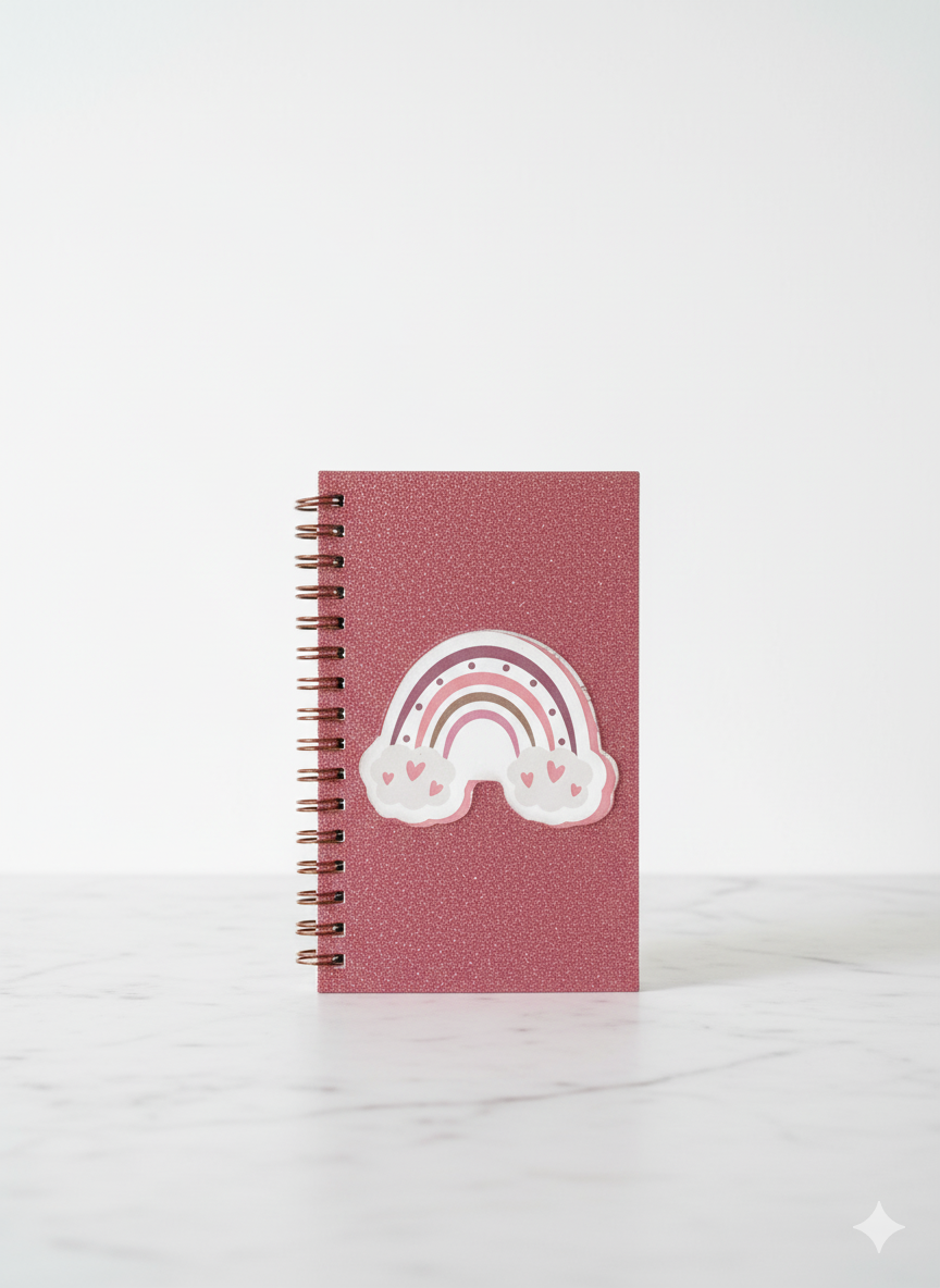 Mini Libreta De Bolsillo Arcoiris - Envia Tu Regalo