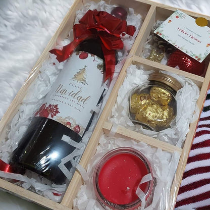 Botella de vino personalizada Gift Box